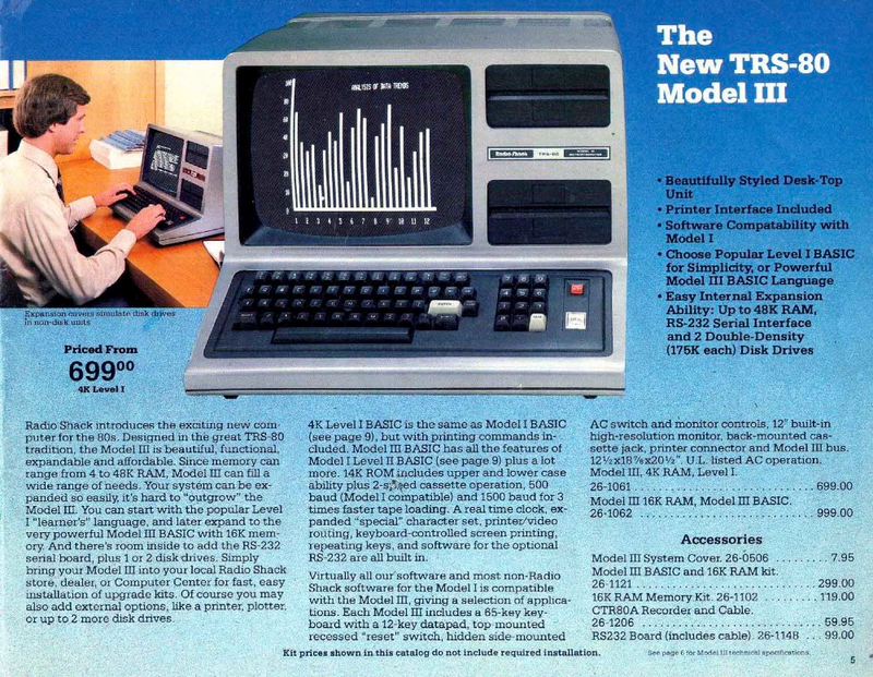 Illustration for article titled Explore microcomputing’s frontiers with Radio Shack’s 1981 catalog